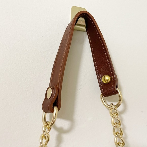 NWT I Medici Firenze Italian‎ Leather Quilted Purse in Rich Chocolate - Picture 8 of 14